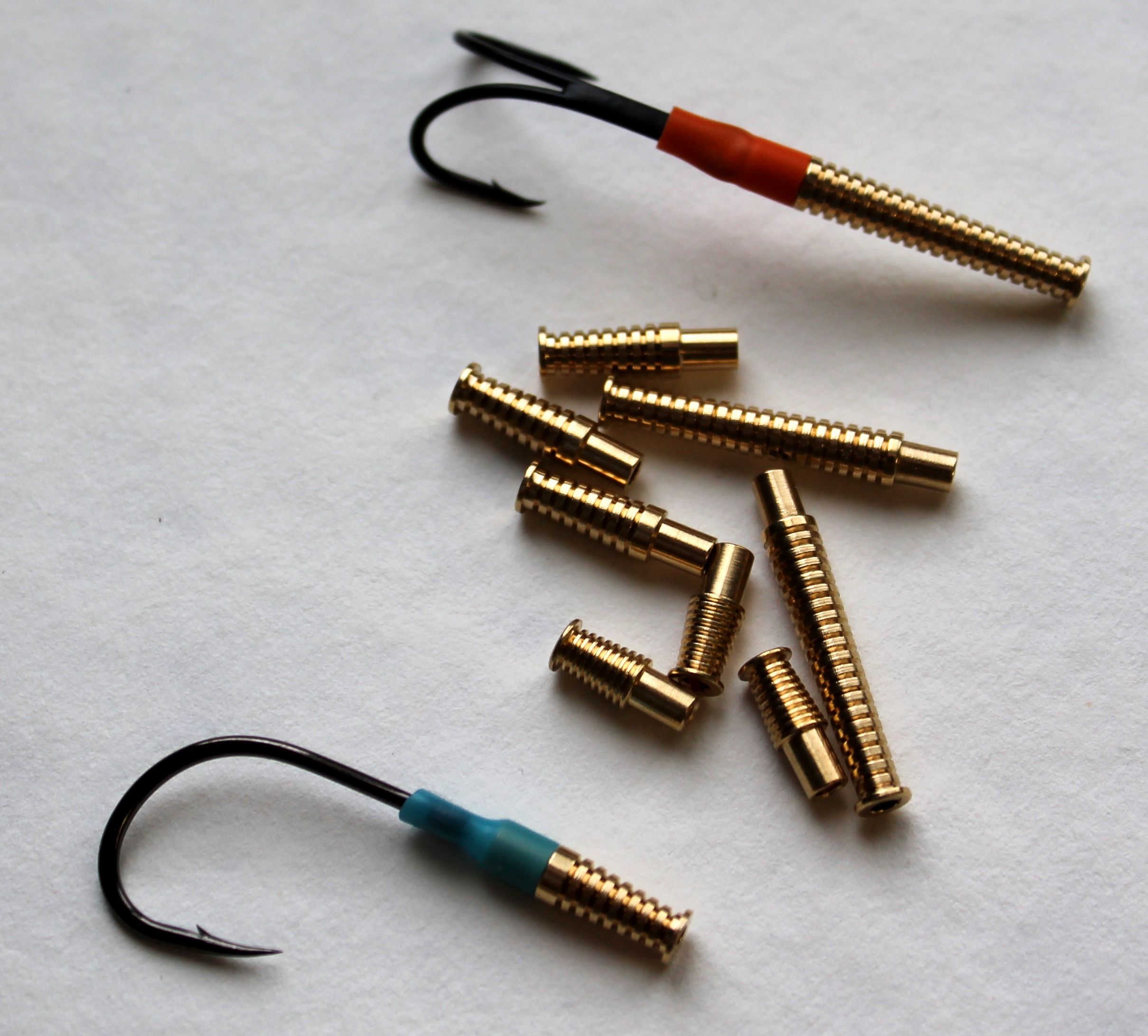 RIdged Snaelda Tubes for Fly Tying